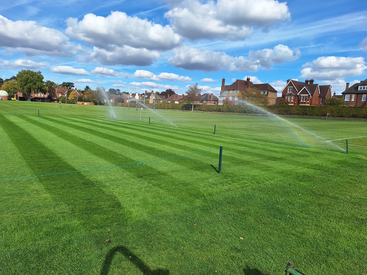 Future-Proofed Irrigation at Bedford School with Hunter Future-Proofed Irrigation at Bedford School with Hunter