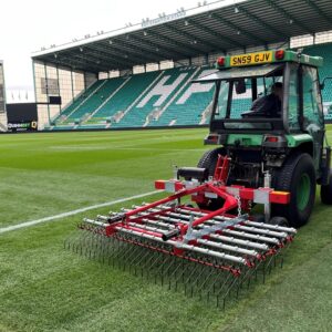 Hibernian FC Invests in Redexim Verti-Rake to Enhance Pitch Quality