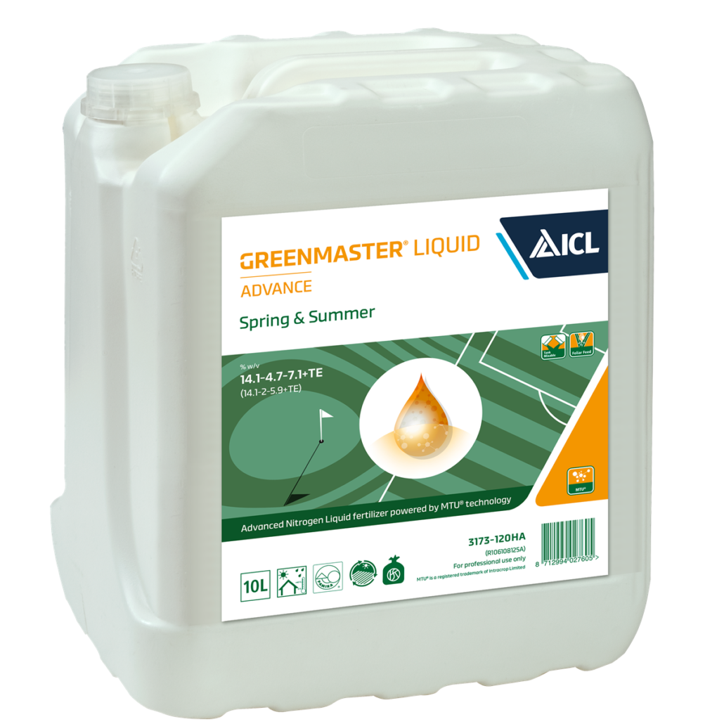Greenmaster Liquid Advance sets a new standard for turf performance under stress