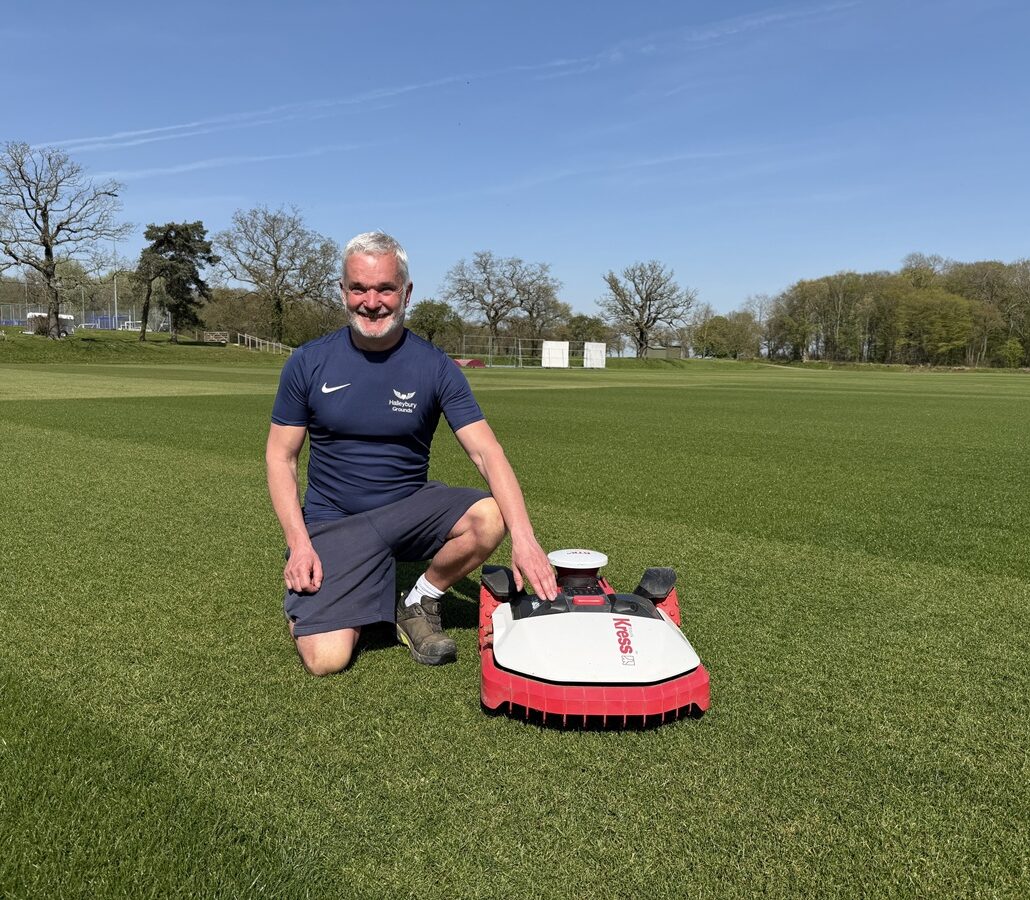 Raising standards at Haileybury with Kress robotic mowers