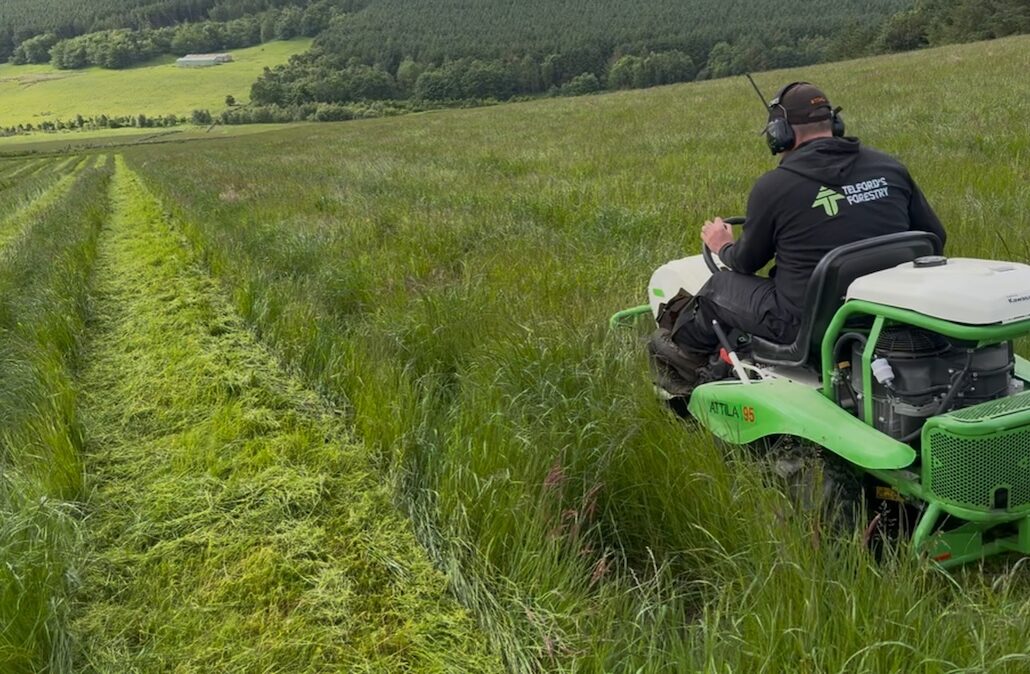 Forestry contractor finds the perfect partner in the Etesia Attila 95