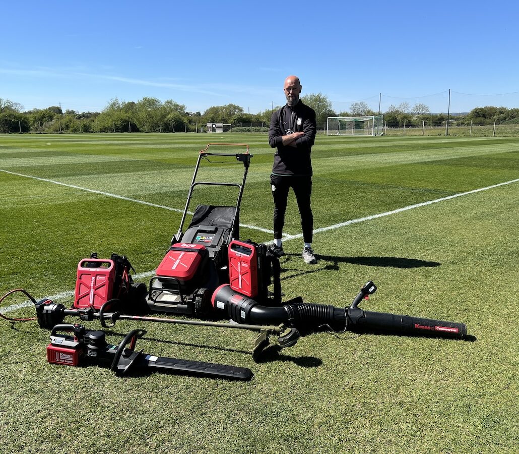 Forest Green Rovers turns to Kress for efficient electric grounds care